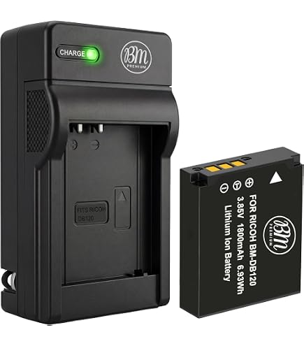 Amazon.com : Wasabi Power Battery for Ricoh DB-120 and Ricoh GR IV